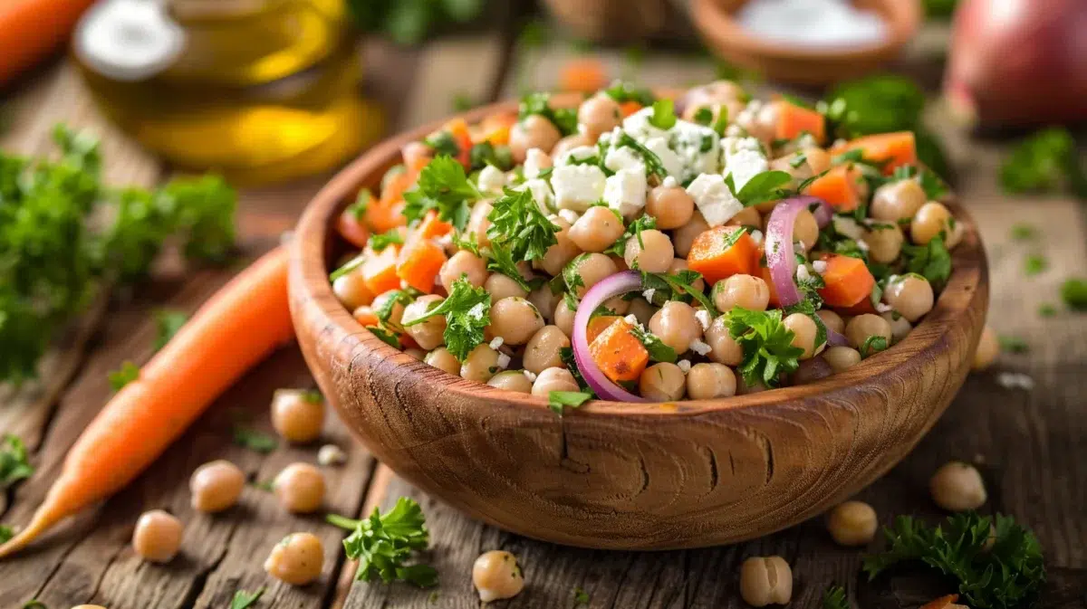 Salade de lentilles