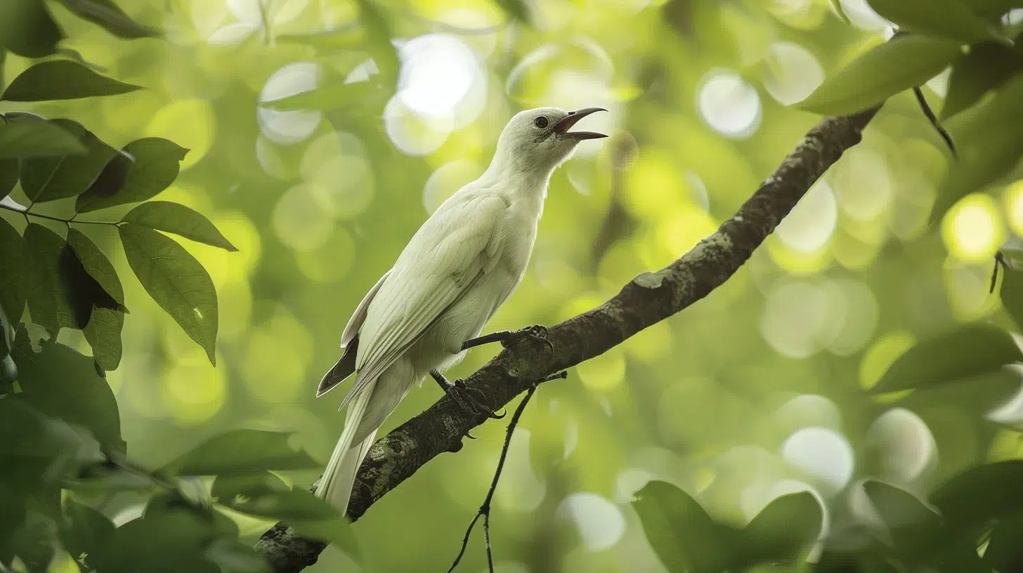 chant araponga blanc