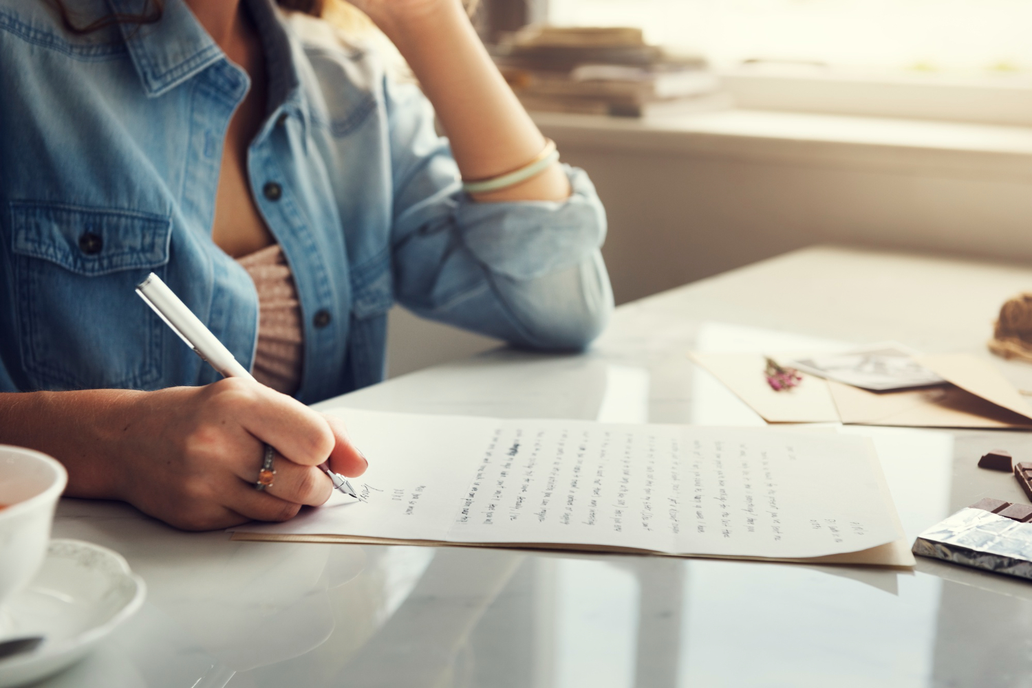 lettre à sa meilleure amie